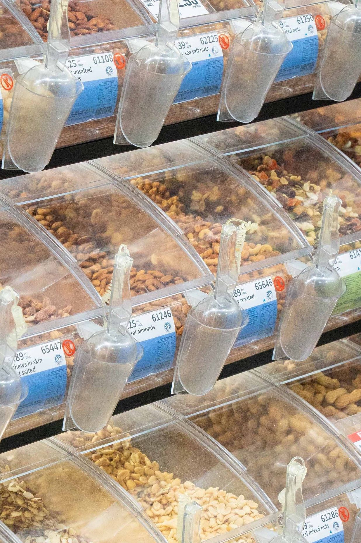 Acrylic Bulk Food Bins