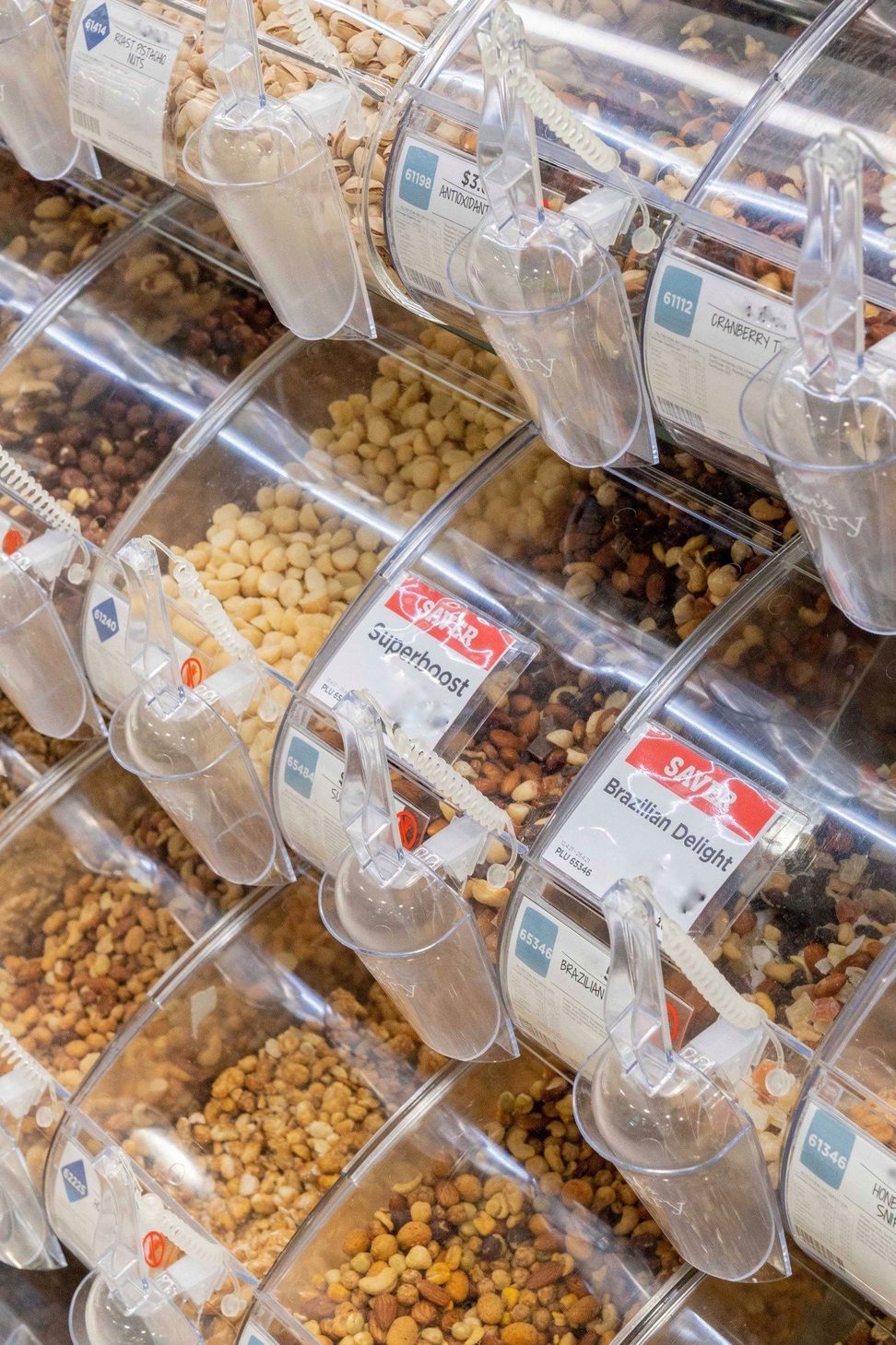 Acrylic Bulk Food Bins