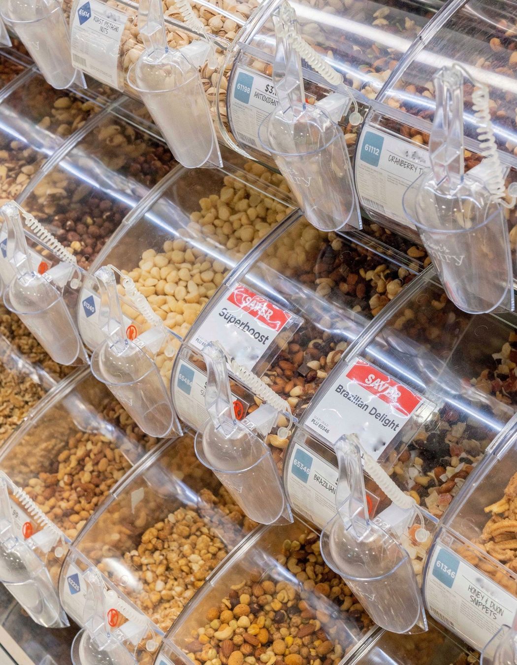 Acrylic Bulk Food Bins