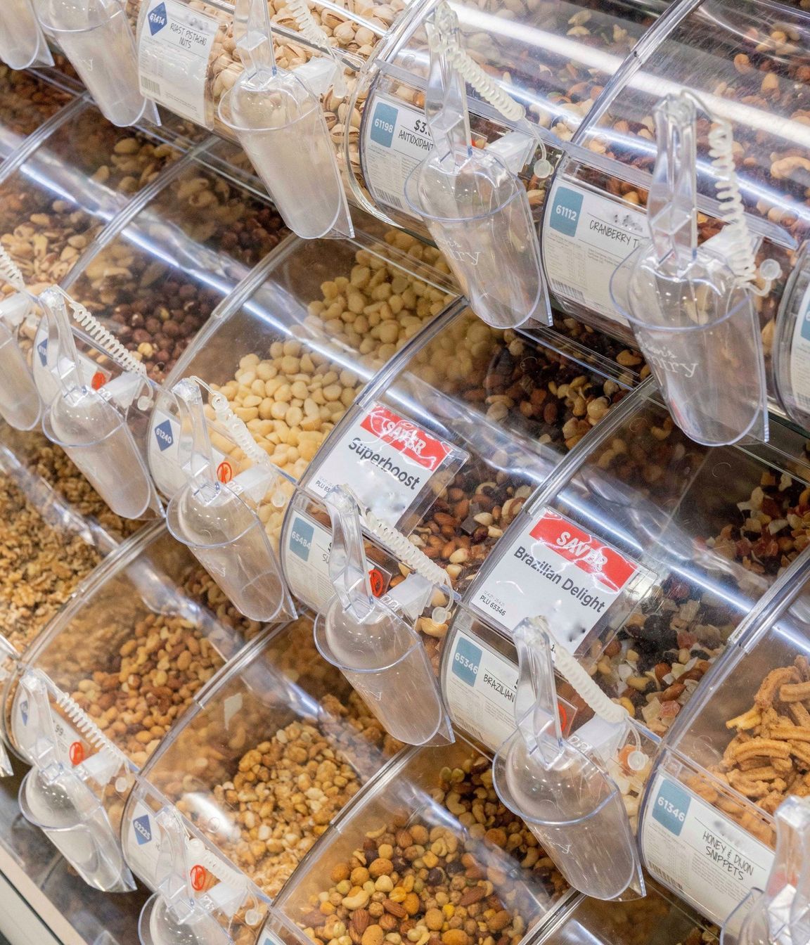 Acrylic Bulk Food Bins