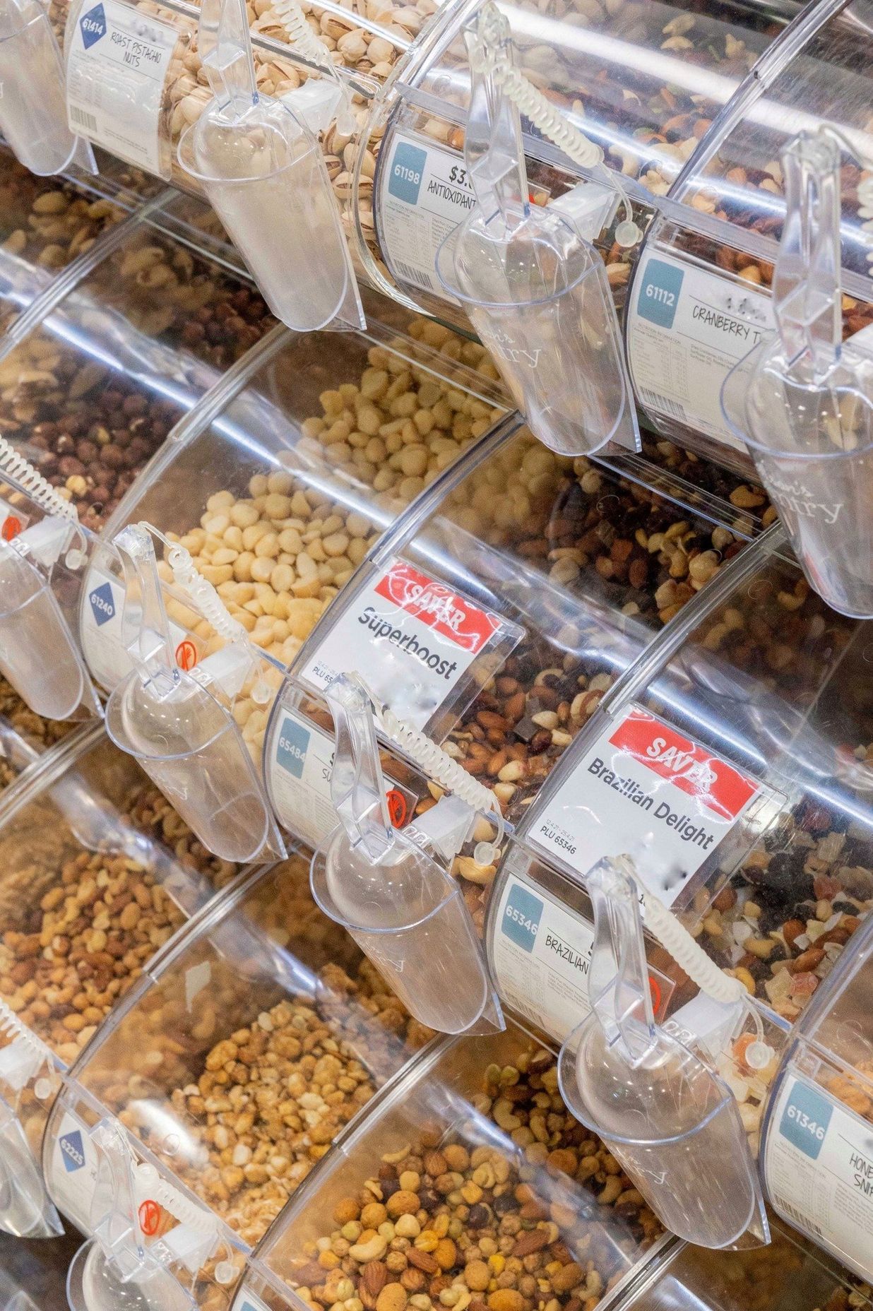Acrylic Bulk Food Bins