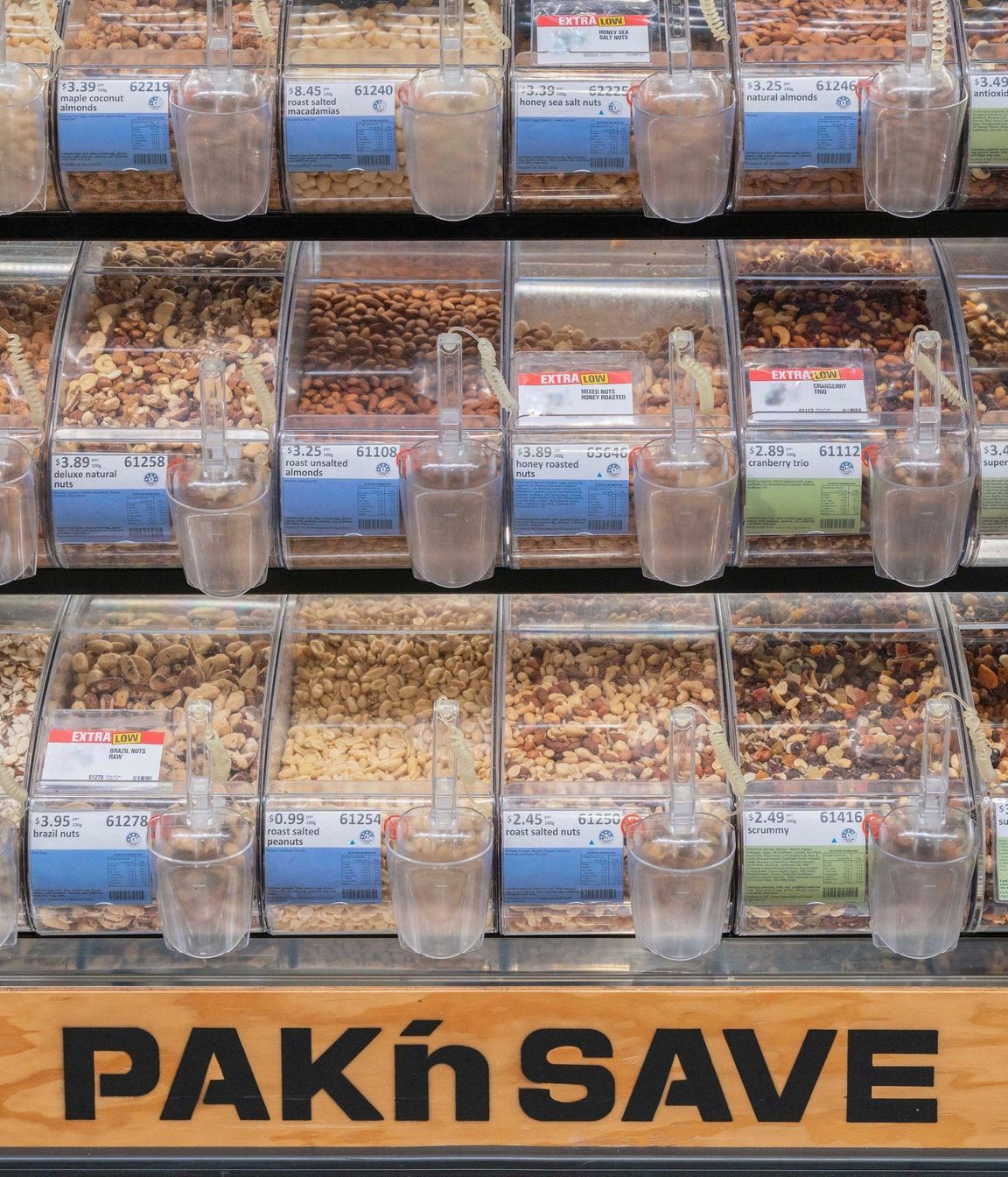 Acrylic Bulk Food Bins