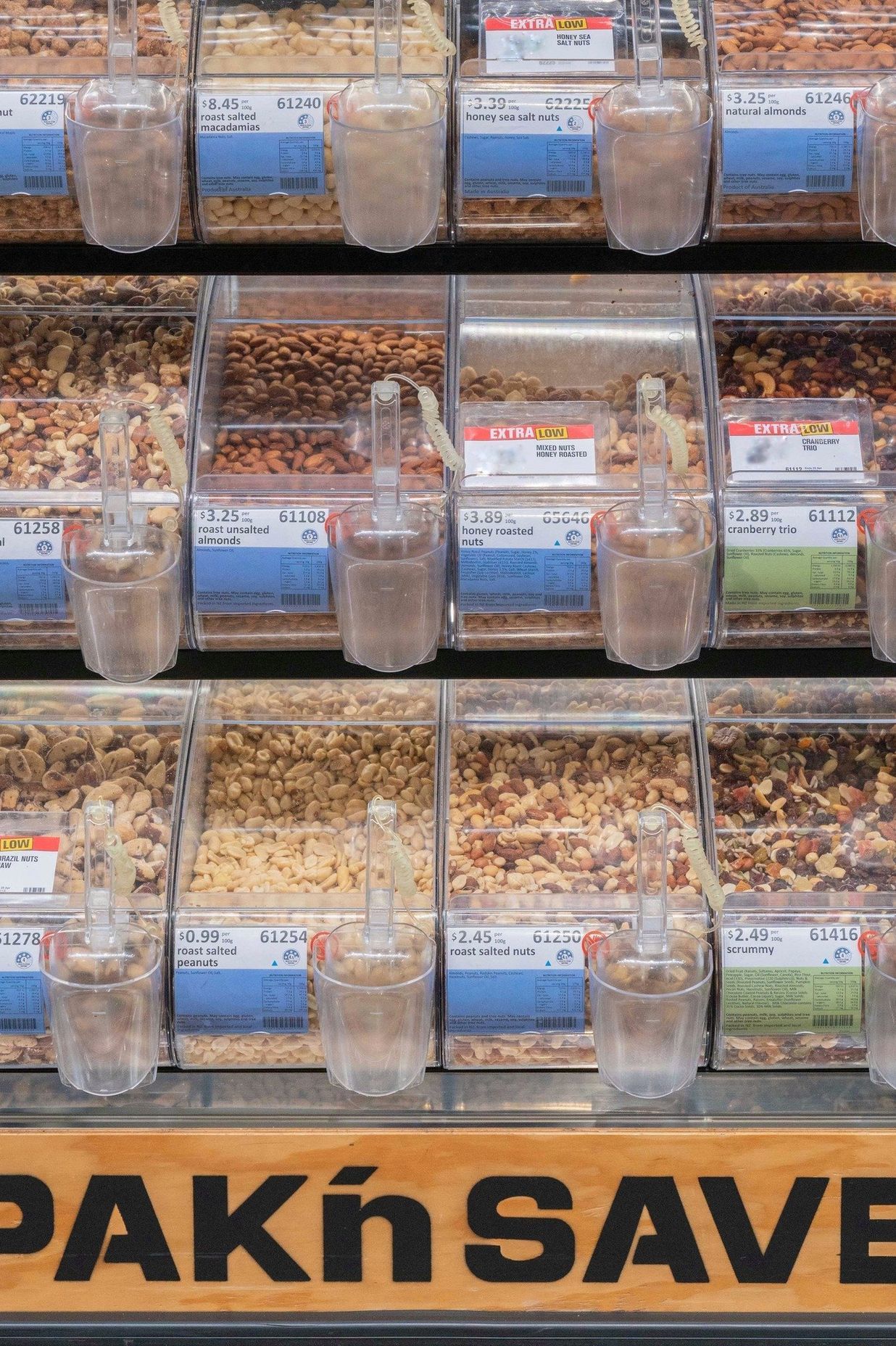 Acrylic Bulk Food Bins