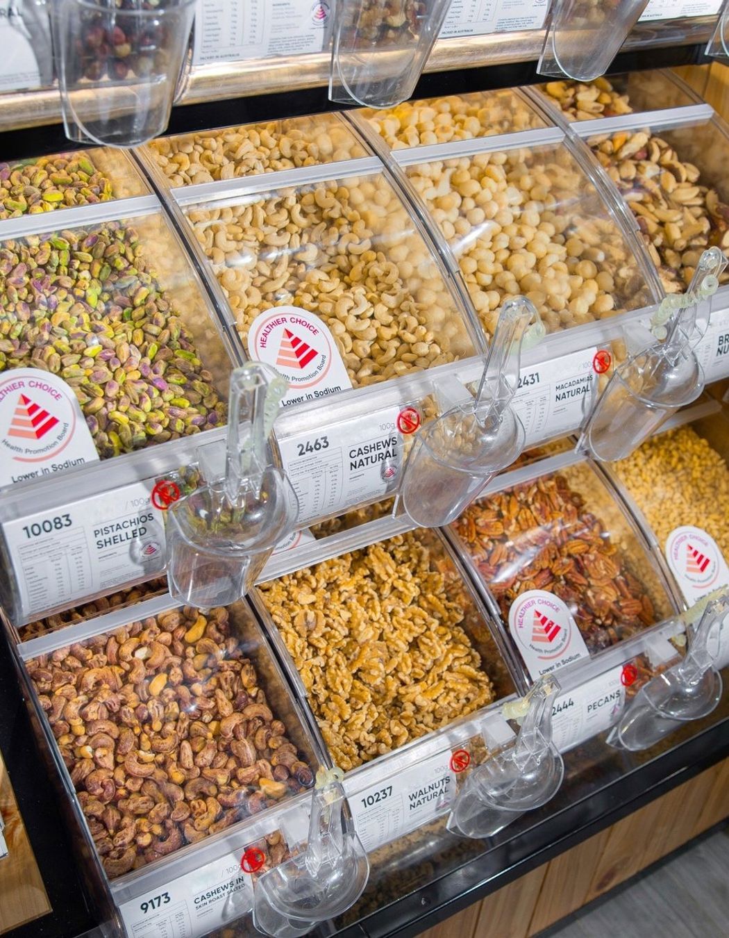 Acrylic Bulk Food Bins