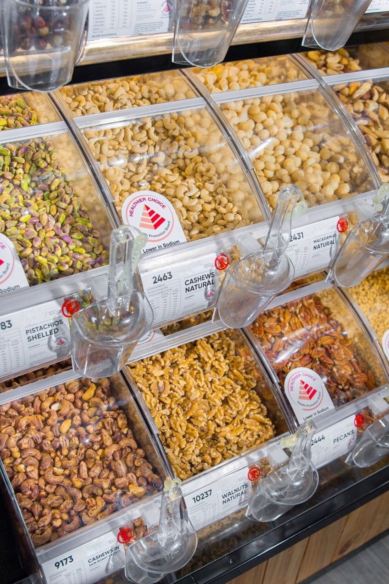 Acrylic Bulk Food Bins