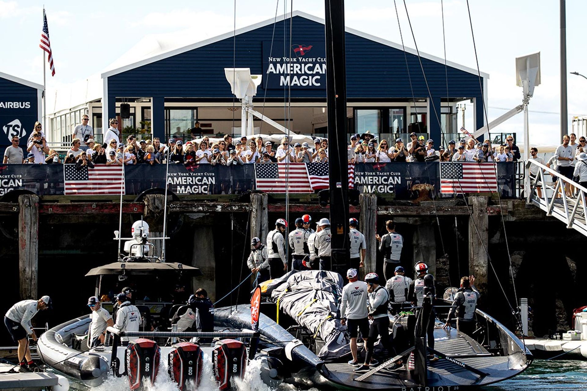 American Magic Base - Exterior