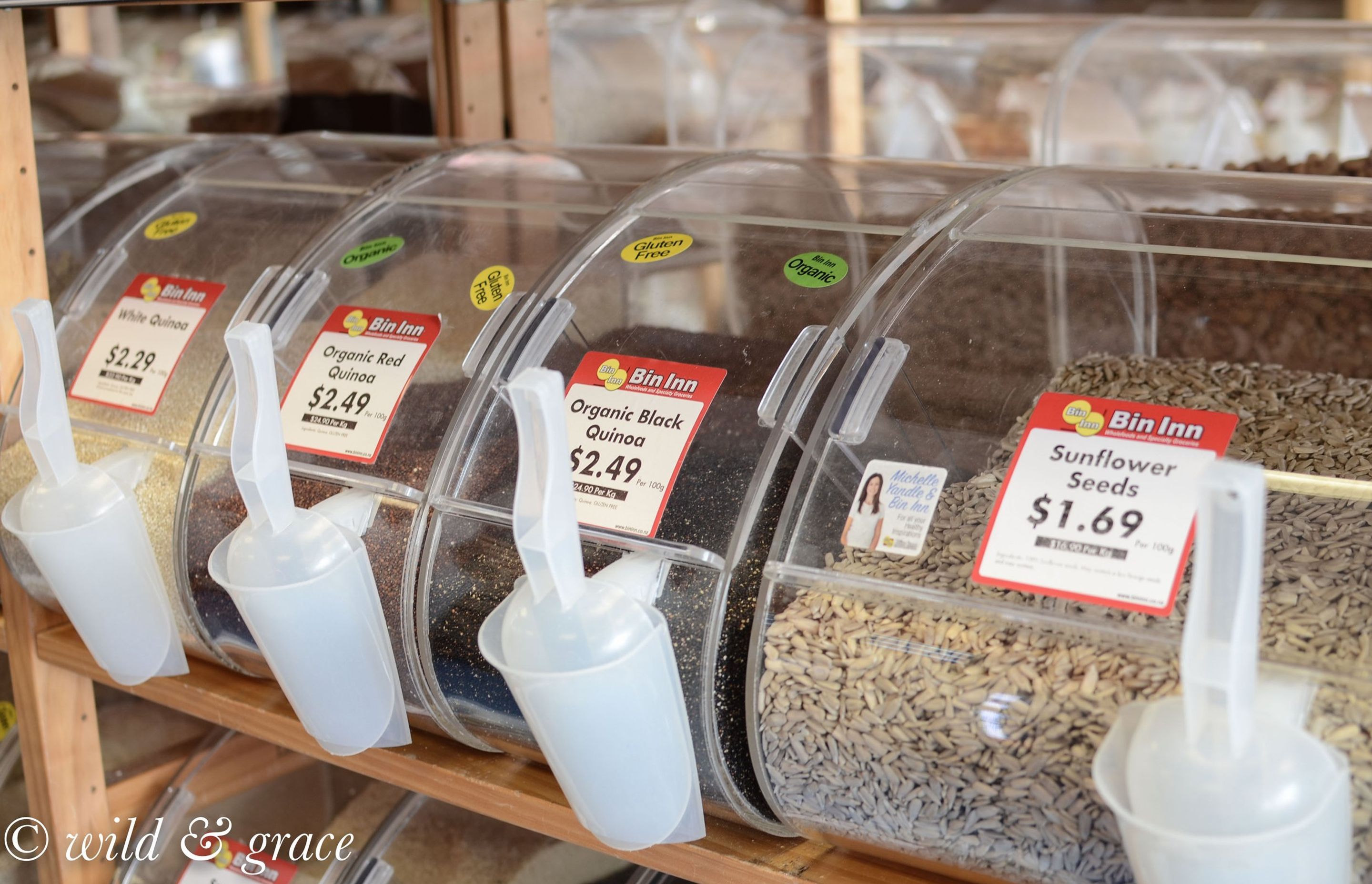 Acrylic Bulk Food Bins