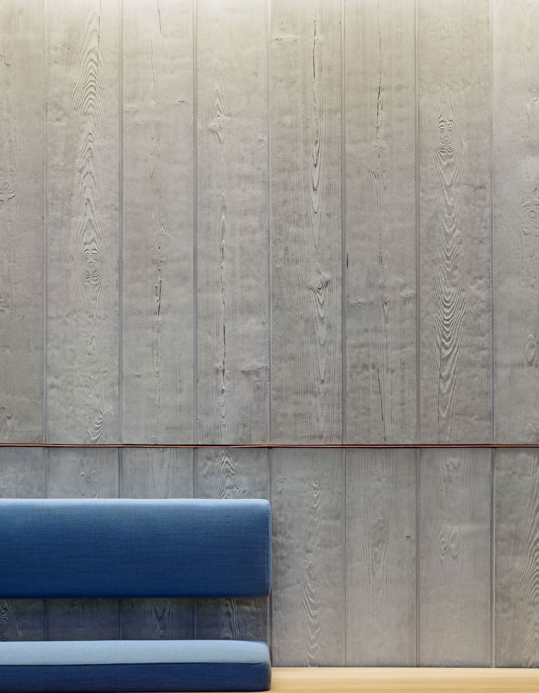 Several different master moulds were created from the timber to provide the desired variation in the panels