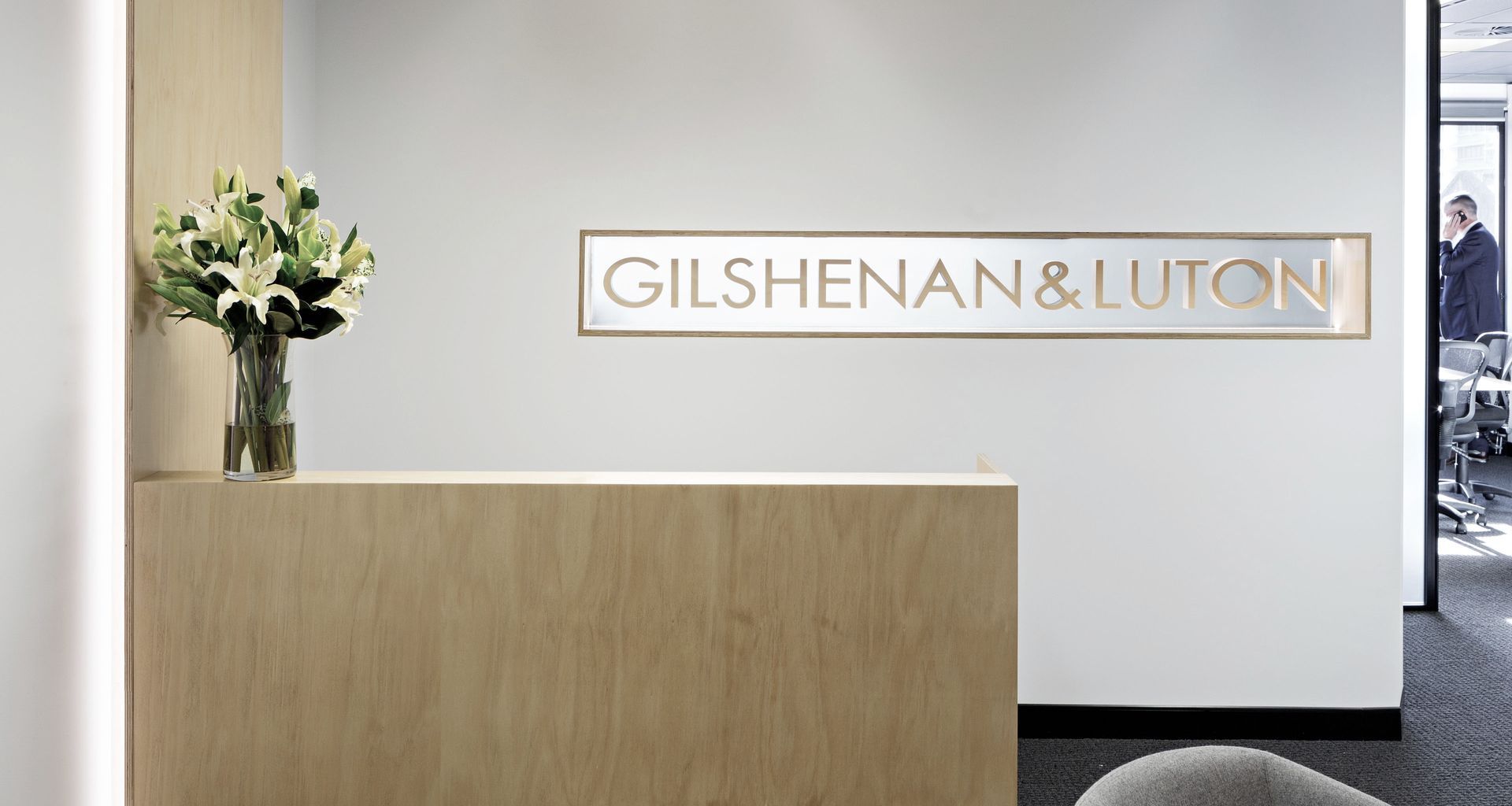 Gilshenan & Luton banner