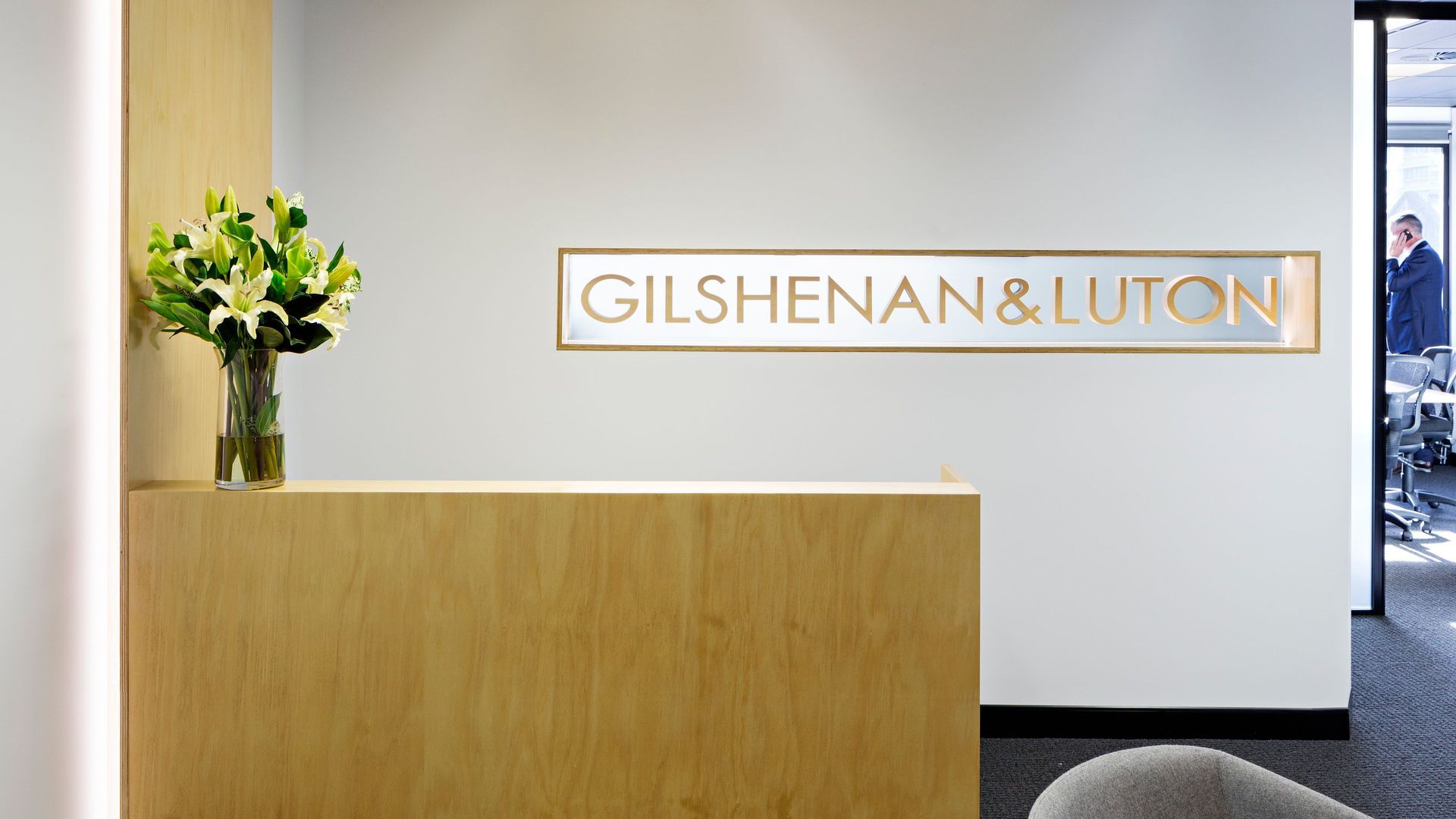 Gilshenan & Luton banner