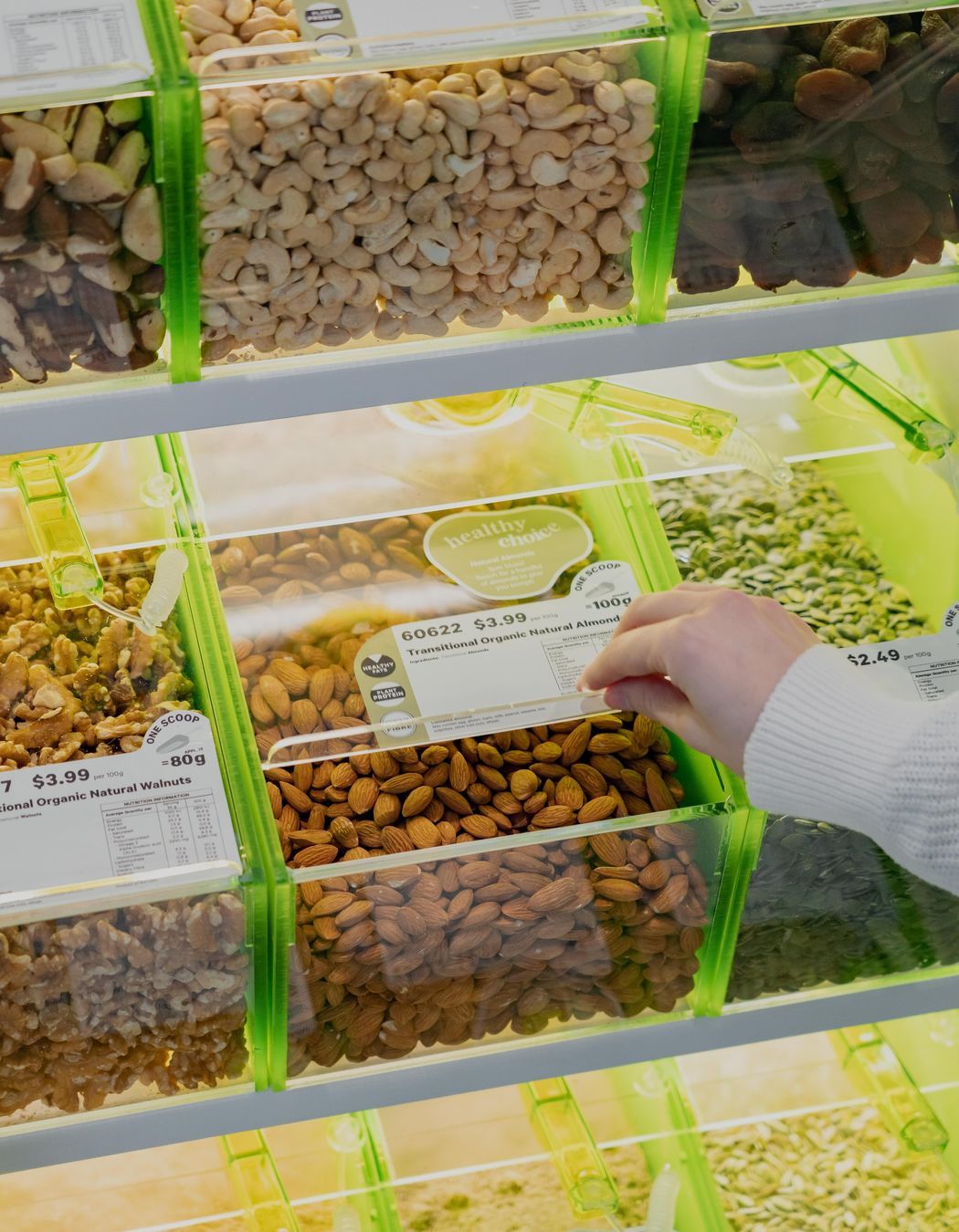 Acrylic Bulk Food Bins
