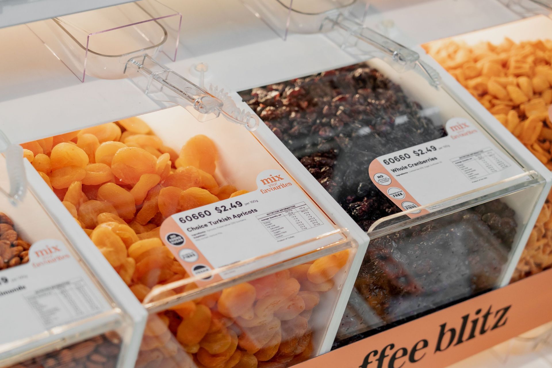 Acrylic Bulk Food Bins