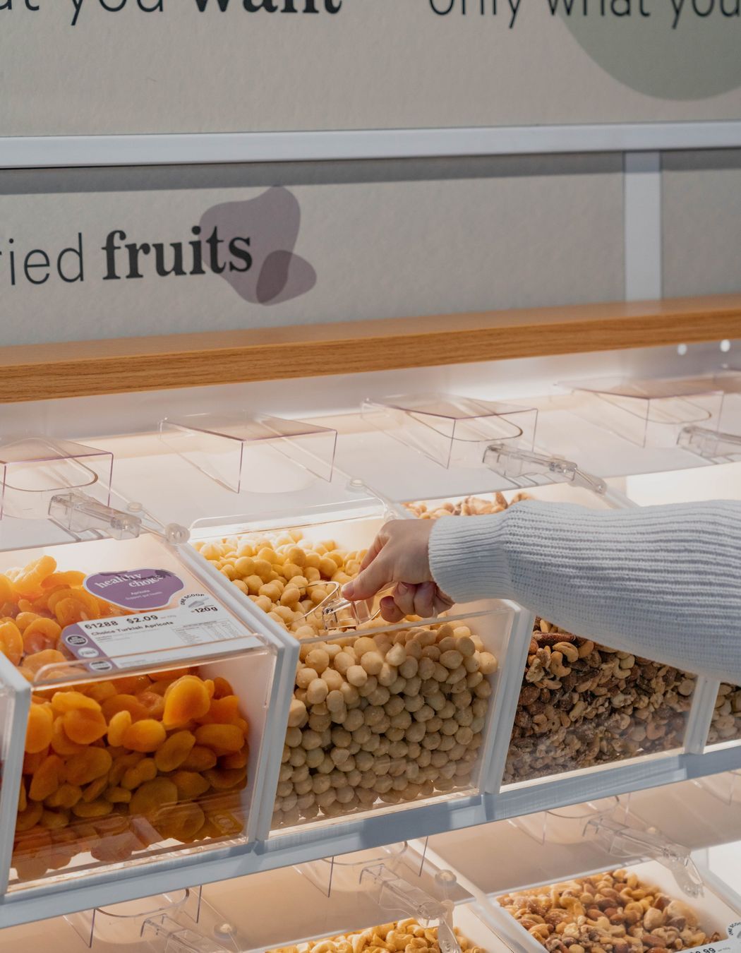 Acrylic Bulk Food Bins