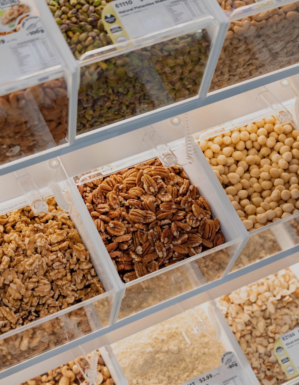 Acrylic Bulk Food Bins