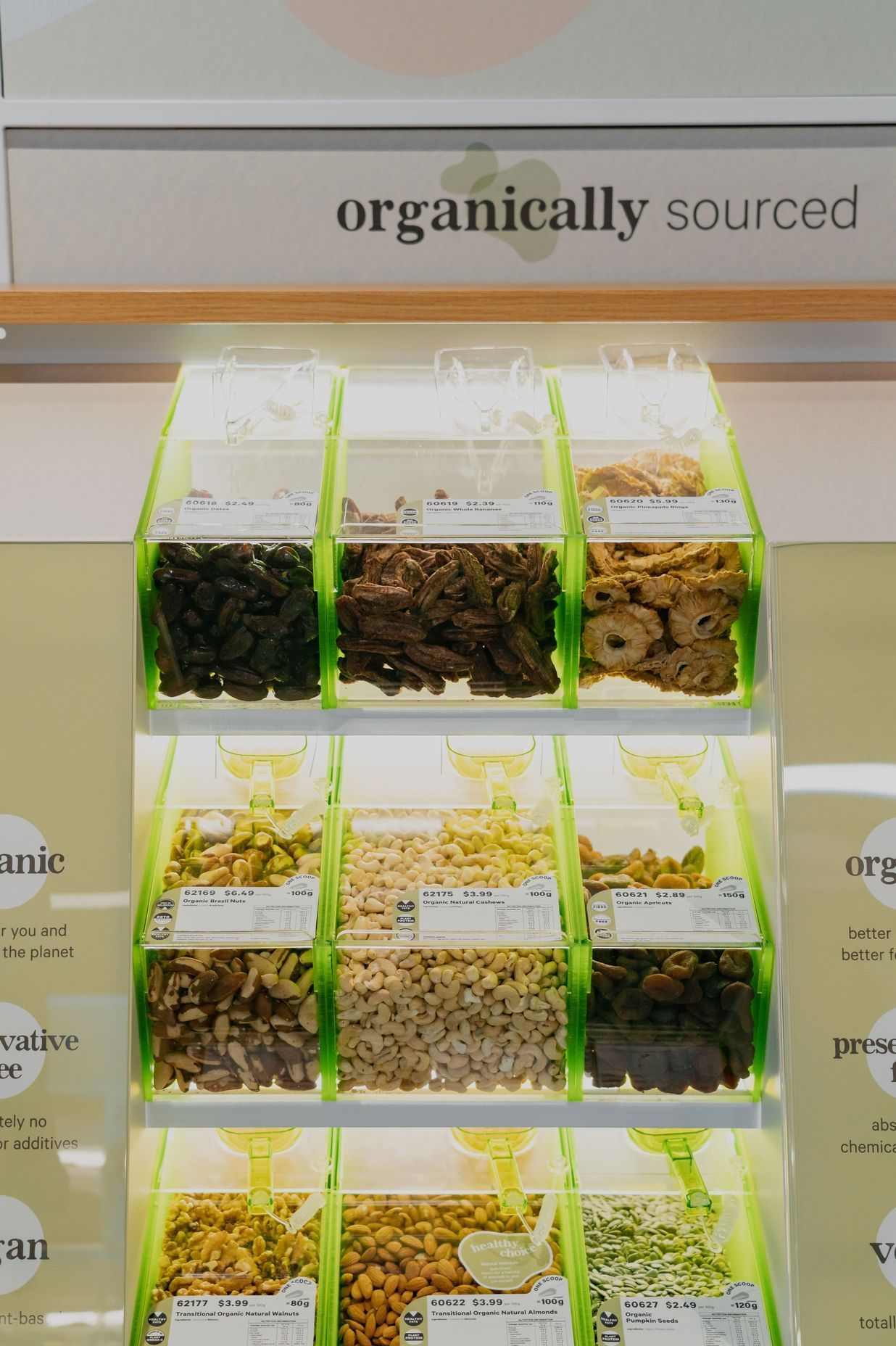 Acrylic Bulk Food Bins
