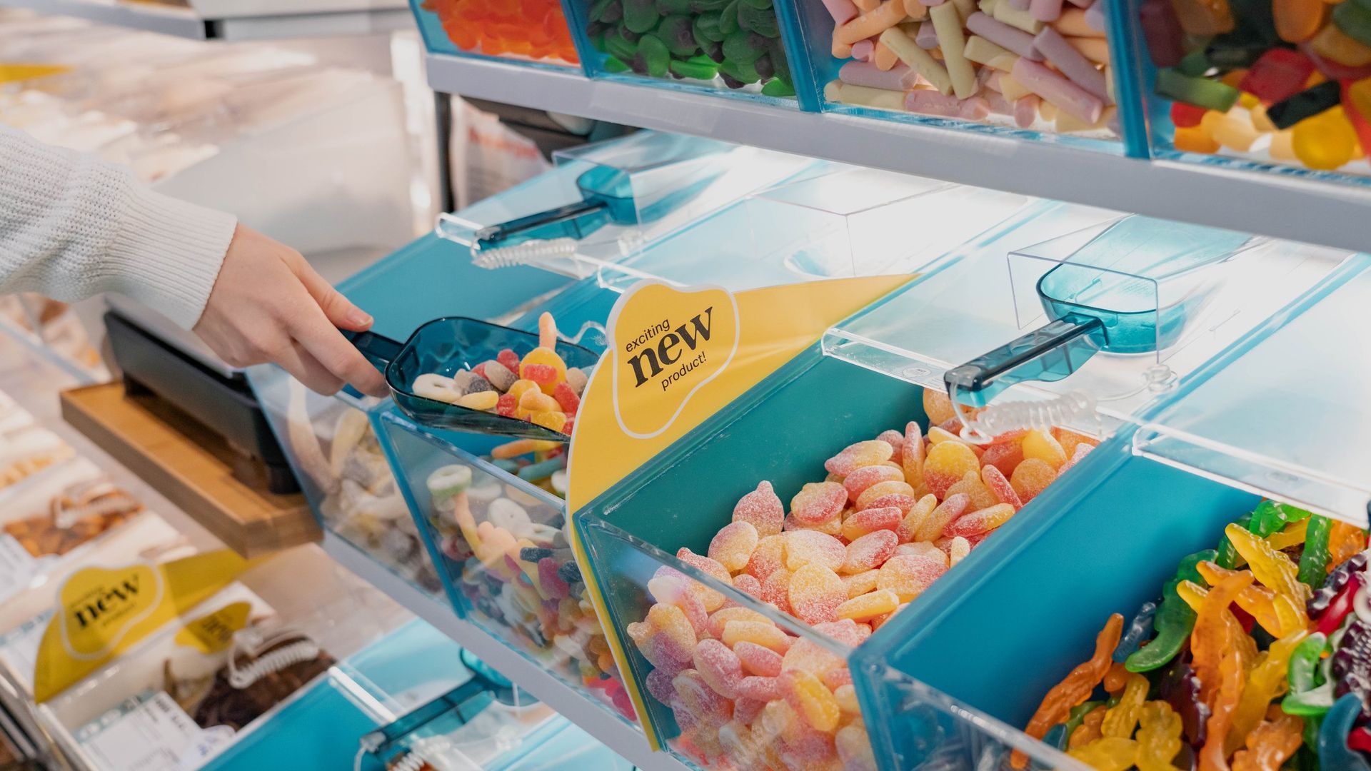 Acrylic Bulk Food Bins banner