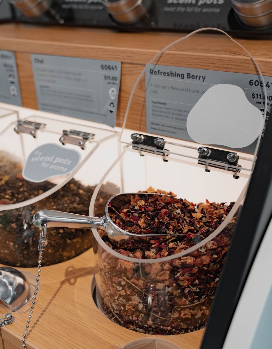 Acrylic Bulk Food Bins