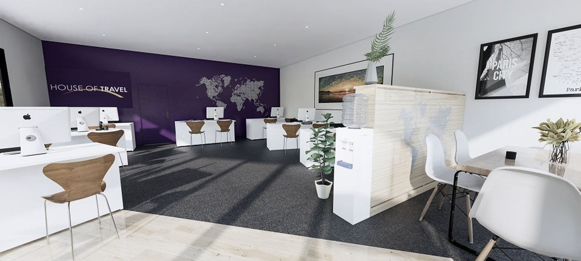 Barrington House of Travel banner