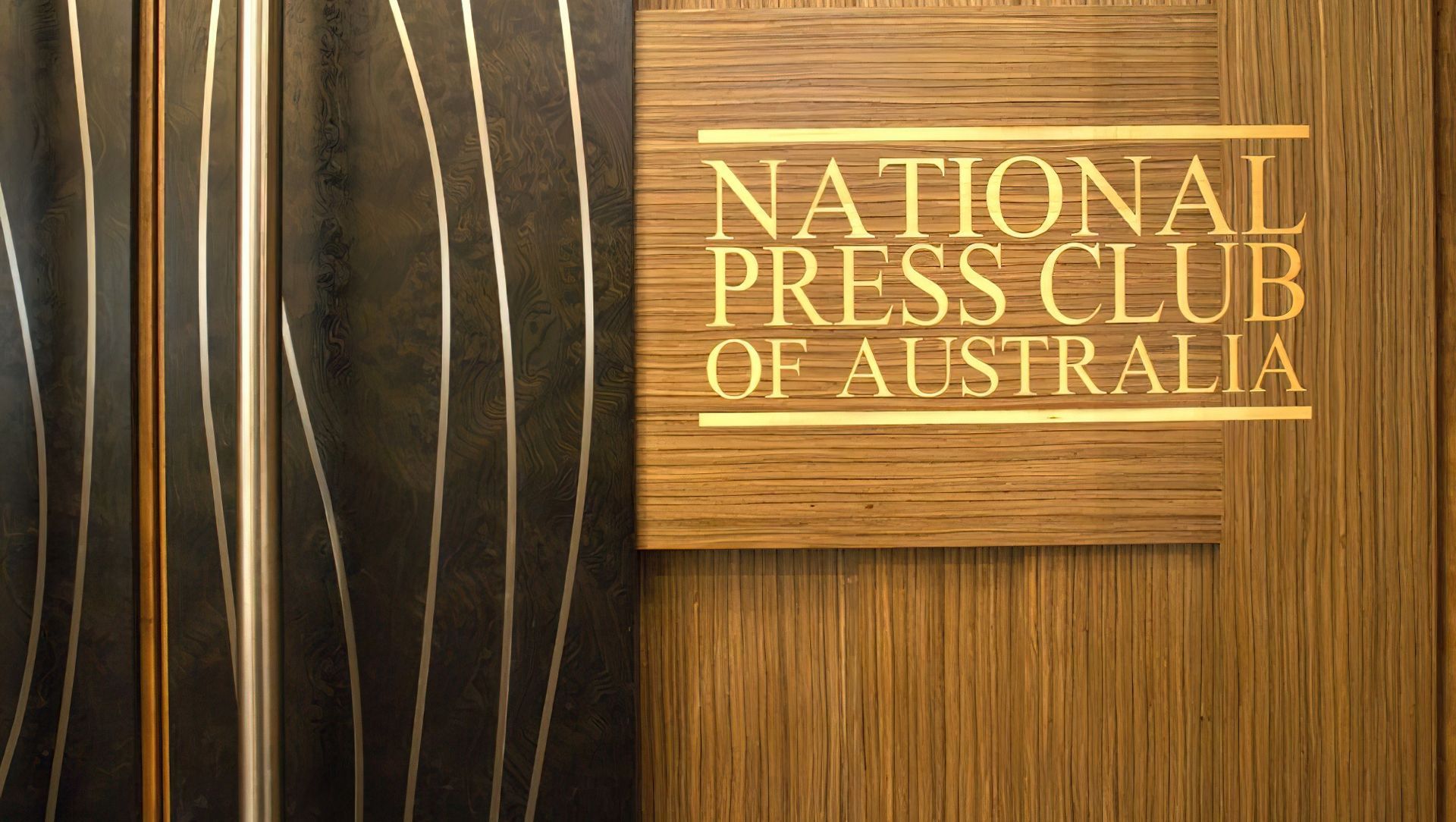National Press Club Doors banner