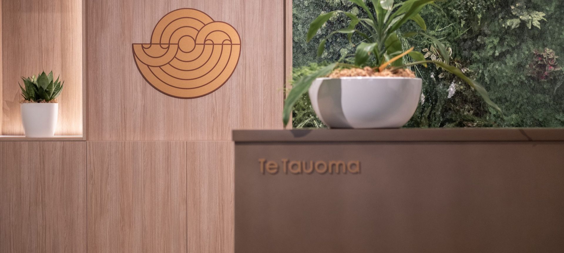 Te Tauoma Showroom banner
