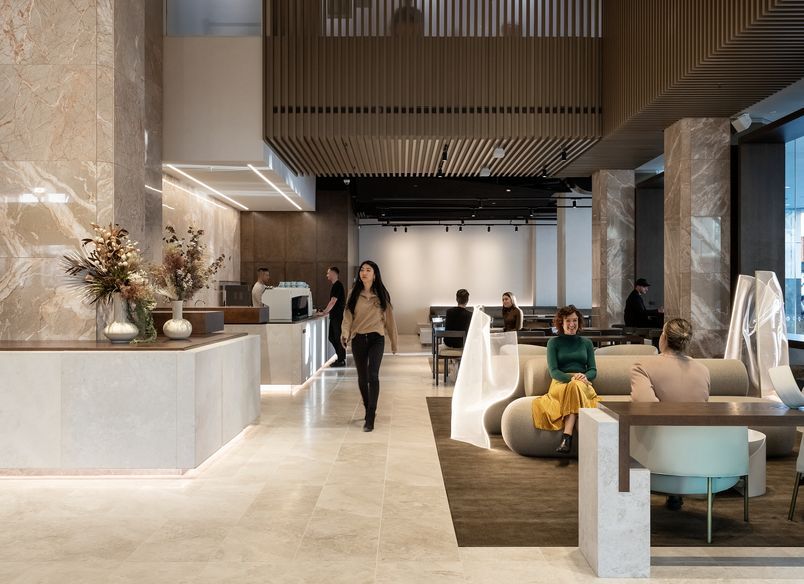 AON Building Lobby