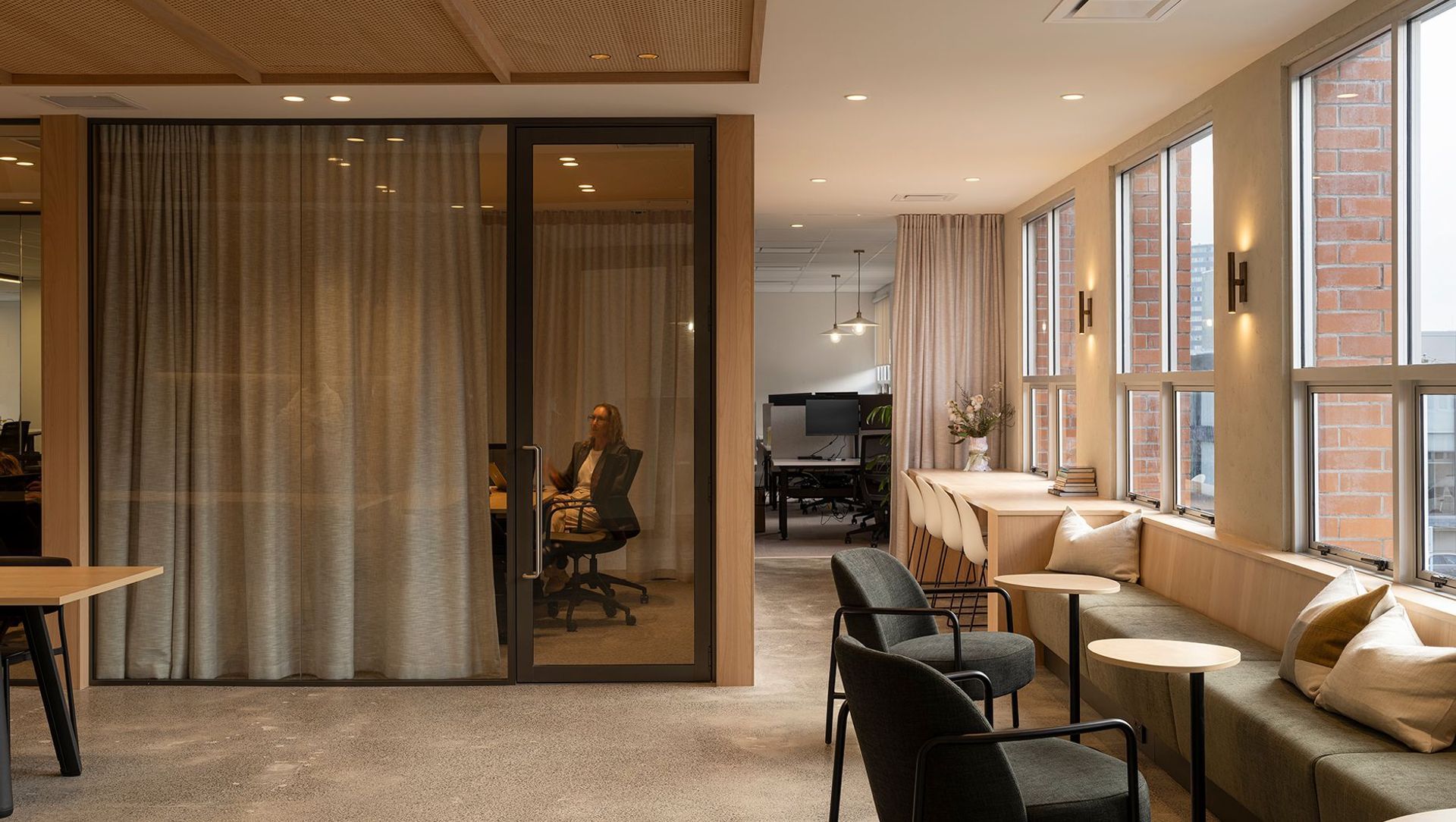 Office and show room banner