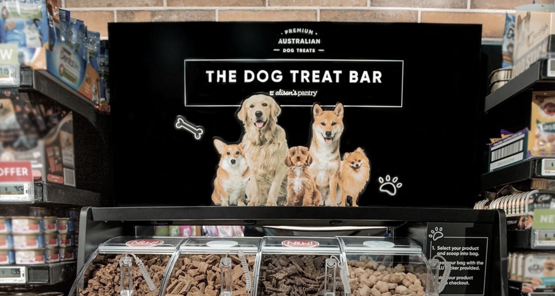 Dog Treat Displays Singapore banner