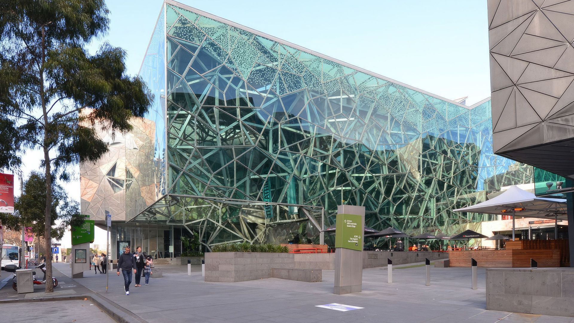 Federation Square - Australia video