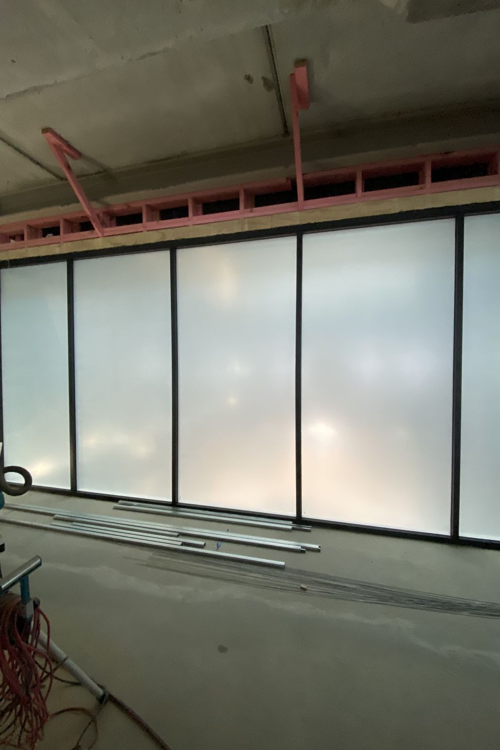 Frosted Fill Installs for Privacy
