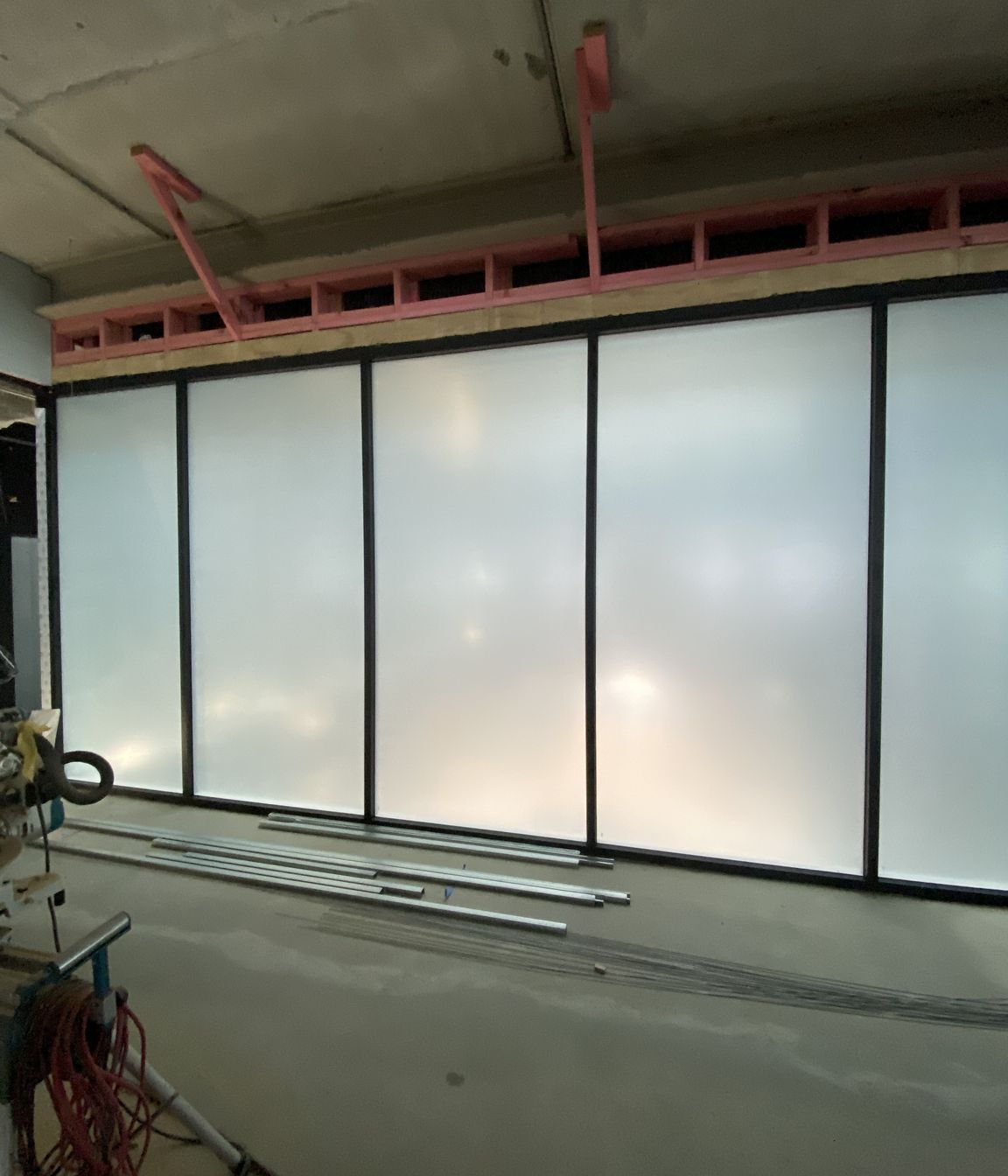 Frosted Fill Installs for Privacy
