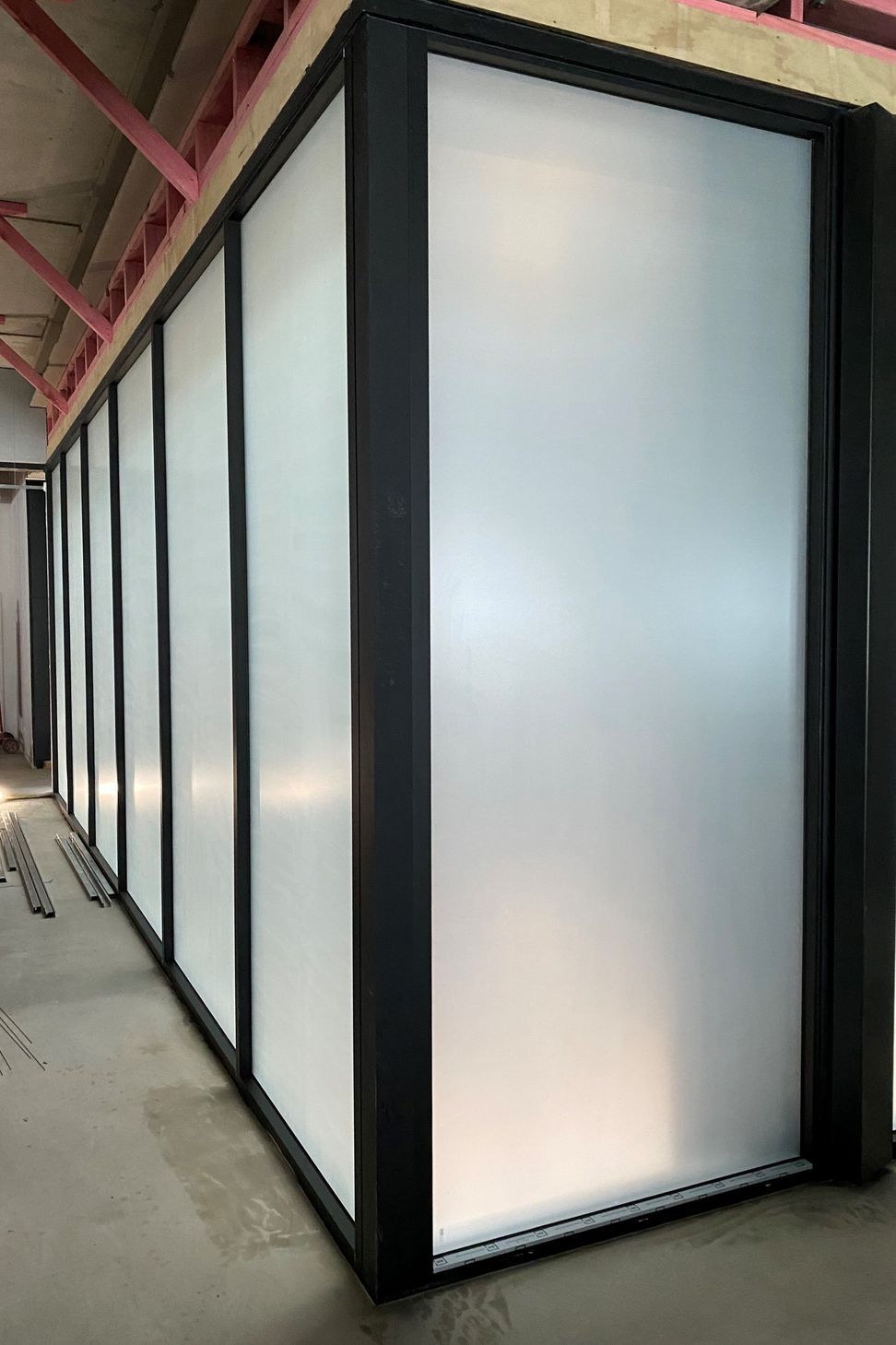 Frosted Fill Installs for Privacy