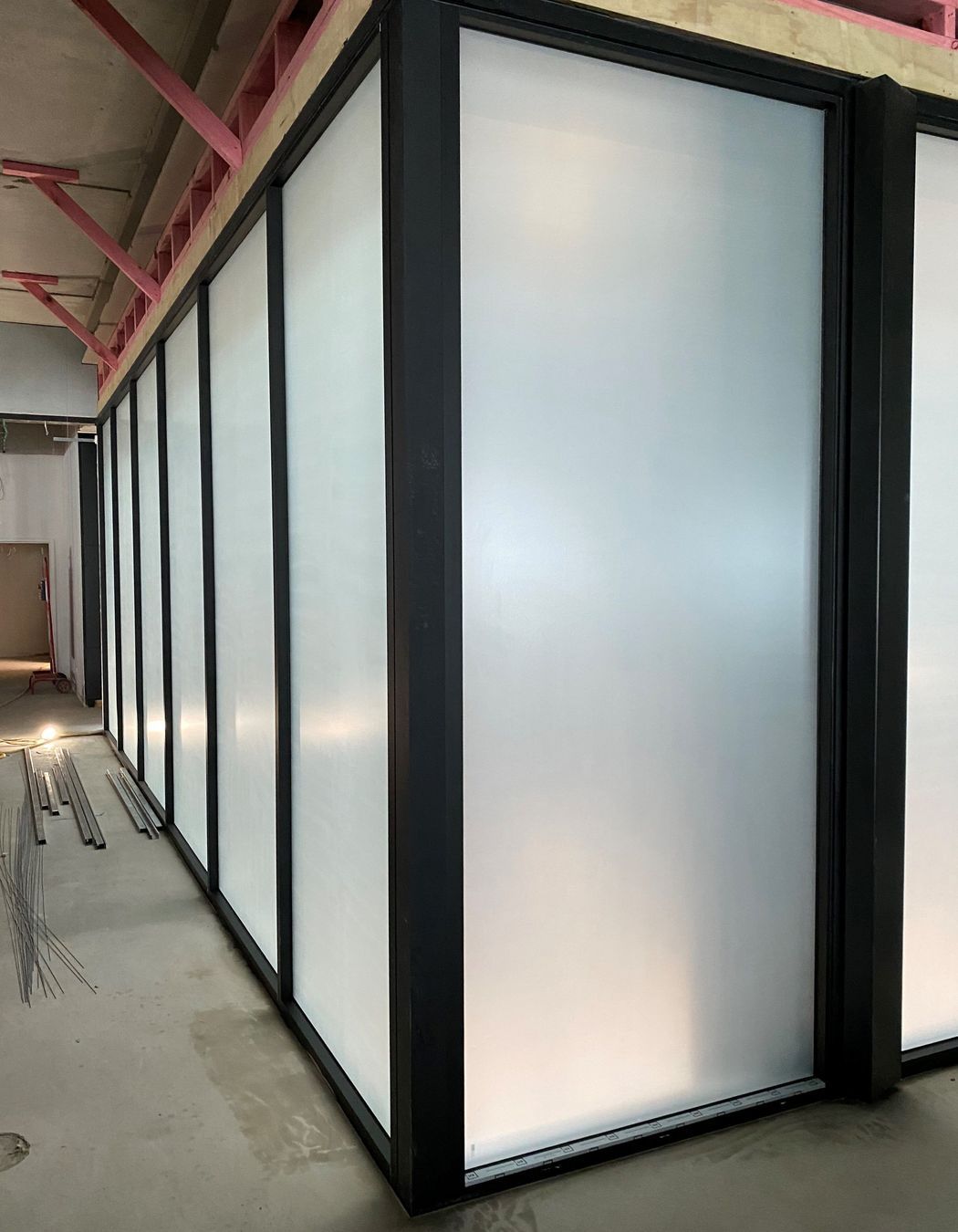 Frosted Fill Installs for Privacy