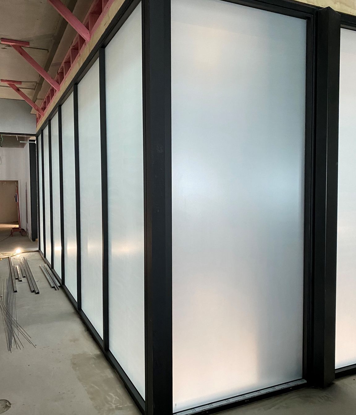 Frosted Fill Installs for Privacy