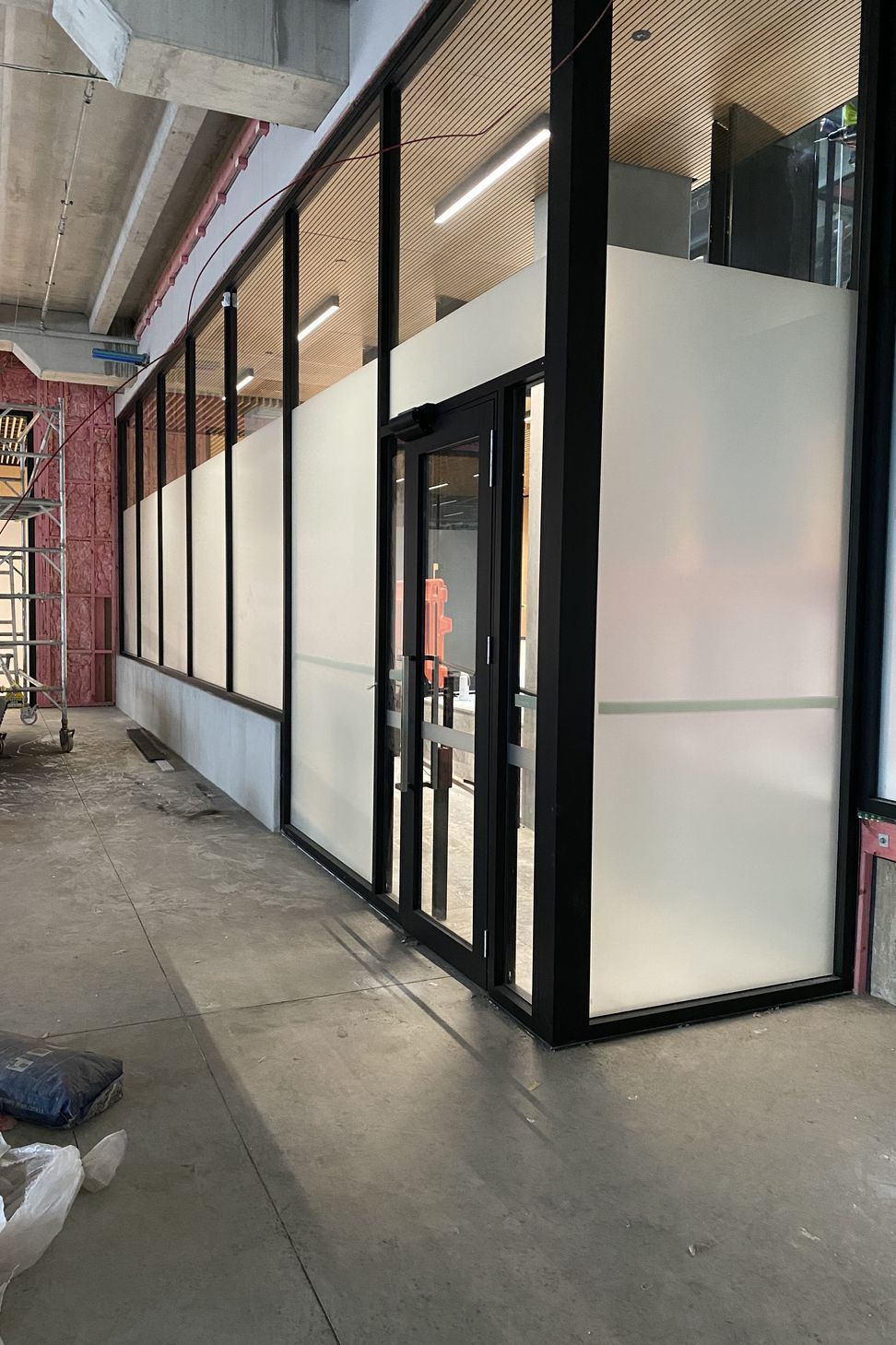 Frosted Fill Installs for Privacy