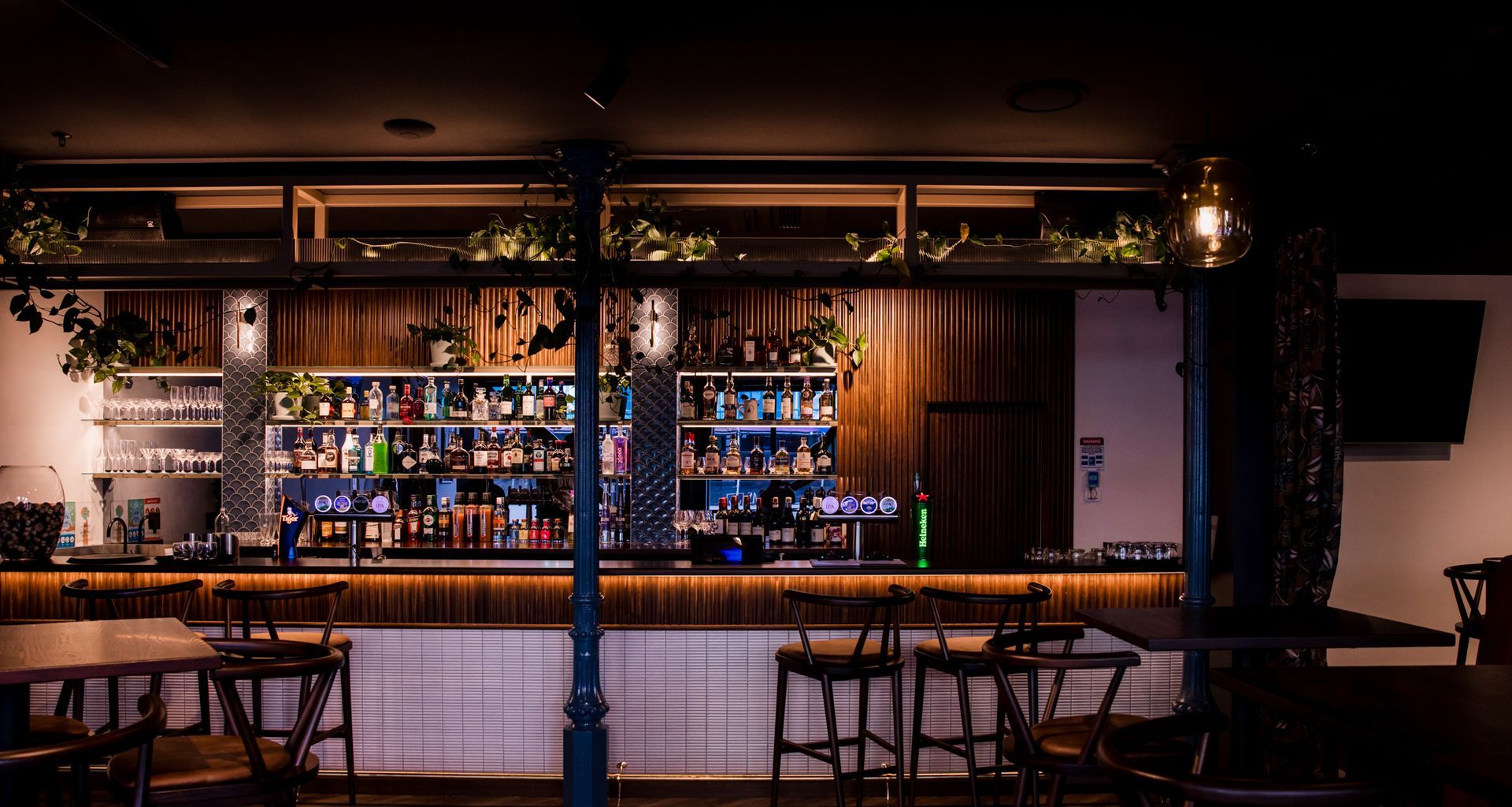The Hoi Polloi bar area