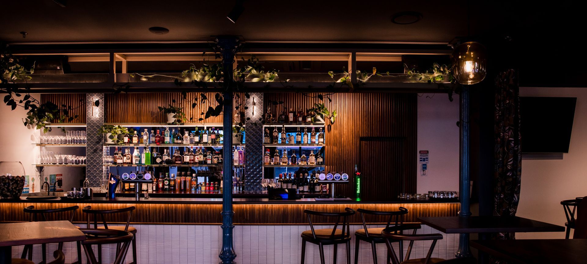 The Hoi Polloi bar area