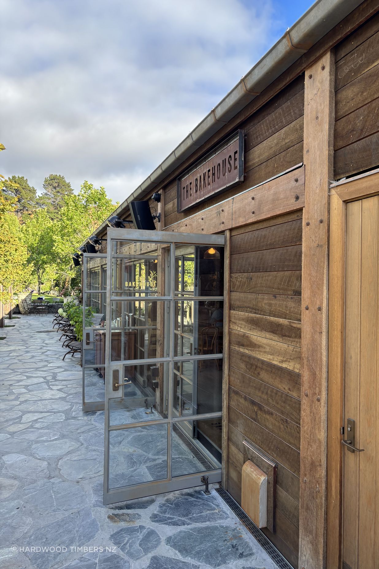 Hardwood Cladding, The Bakehouse, Ayrburn