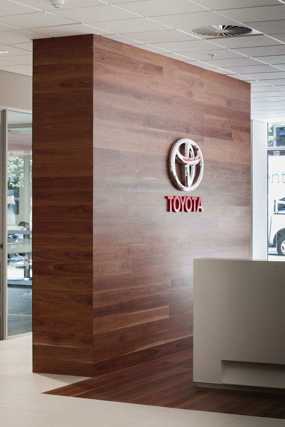 Melbourne City Toyota Furniture Fit Out