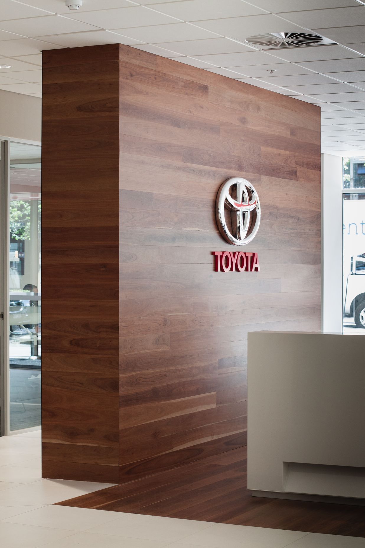 Melbourne City Toyota Furniture Fit Out
