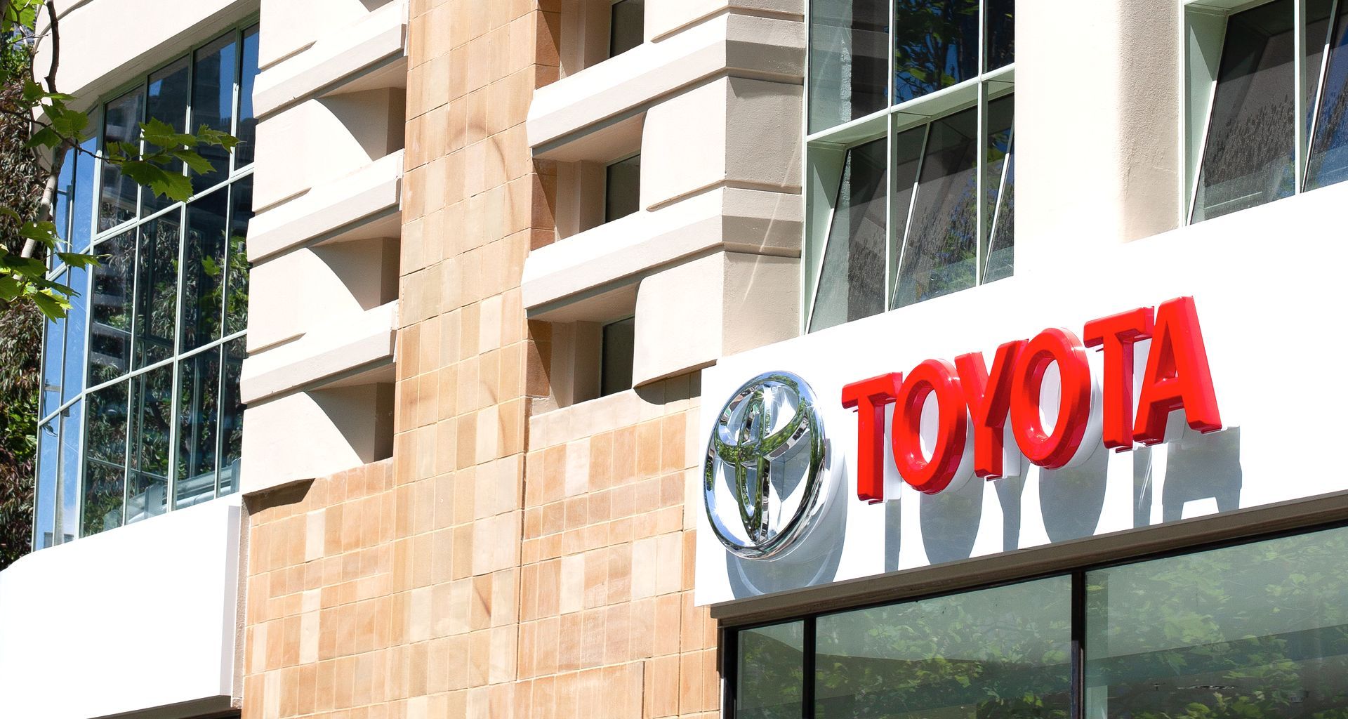 Melbourne City Toyota Furniture Fit Out banner