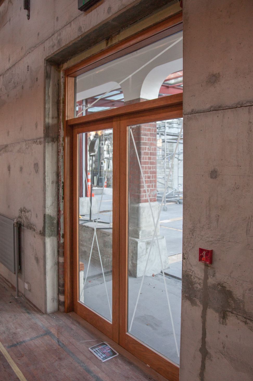 Arts Centre Doors