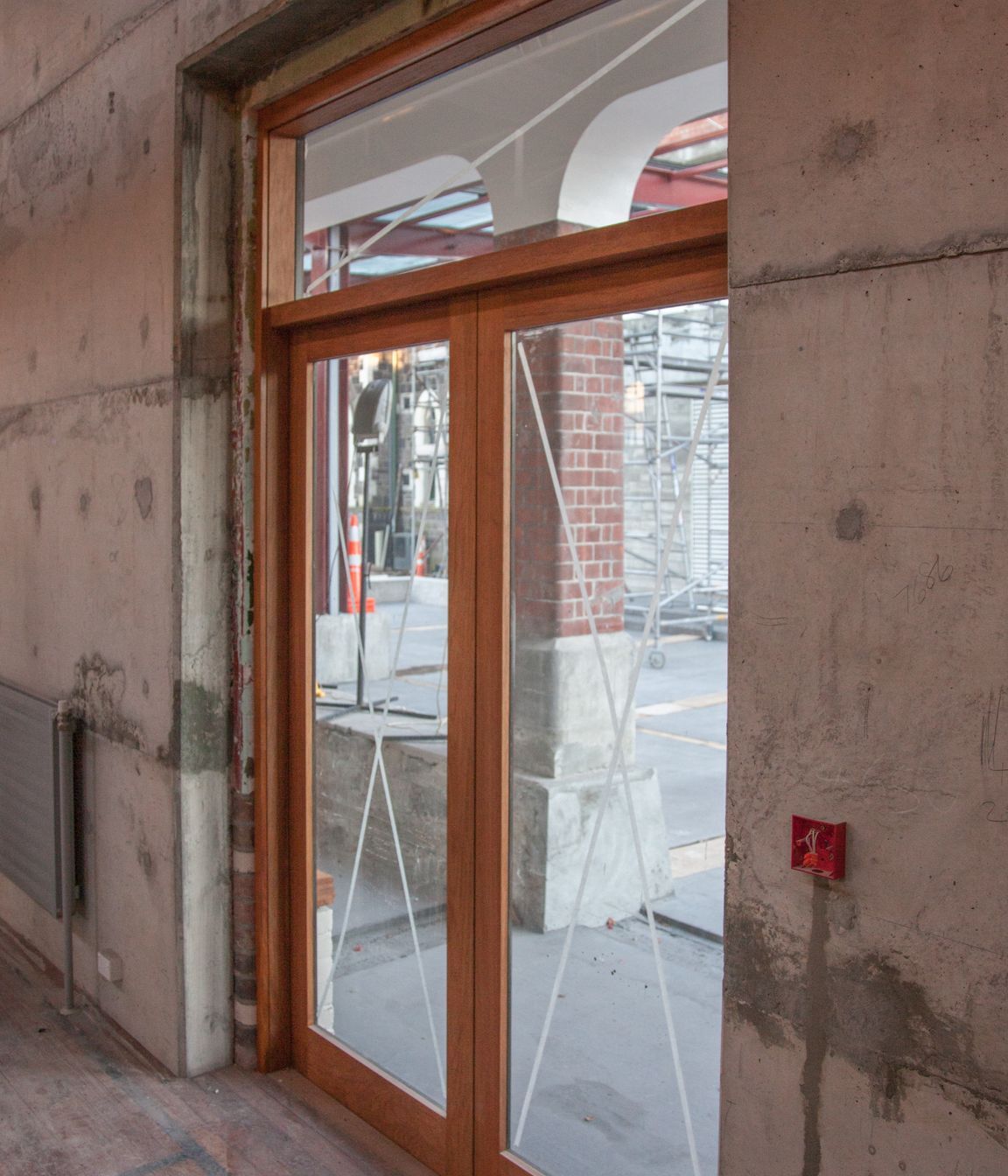 Arts Centre Doors