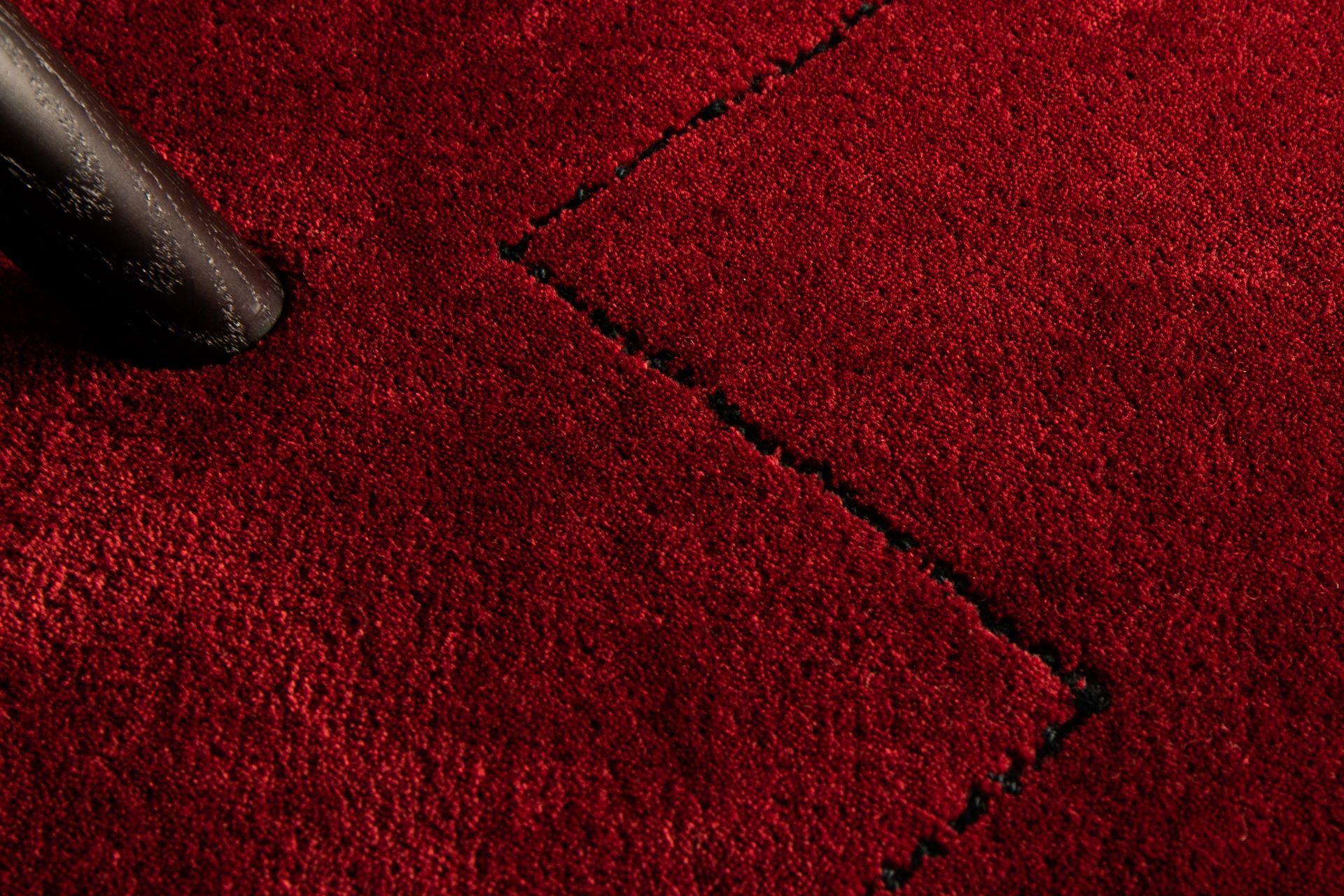 A Splash of Garnet in the McElroys Office