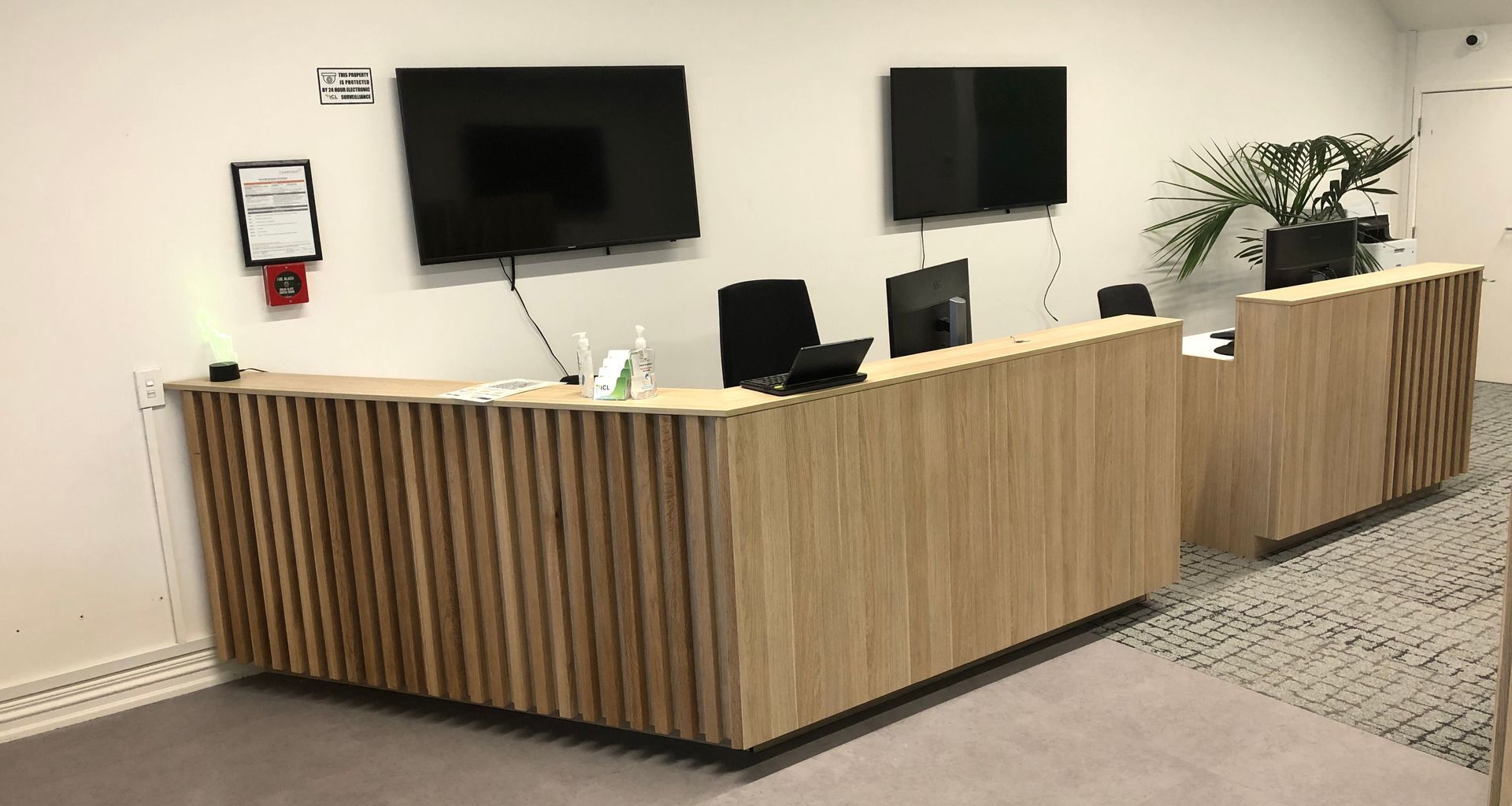 shop fitting/office furniture banner