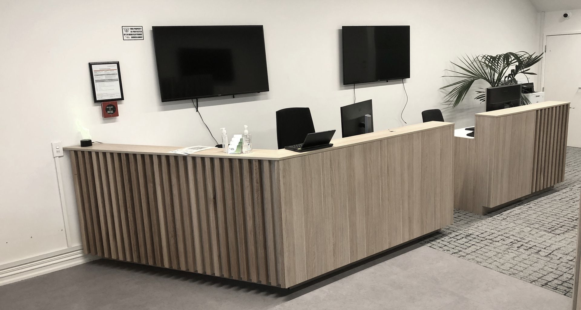 shop fitting/office furniture banner