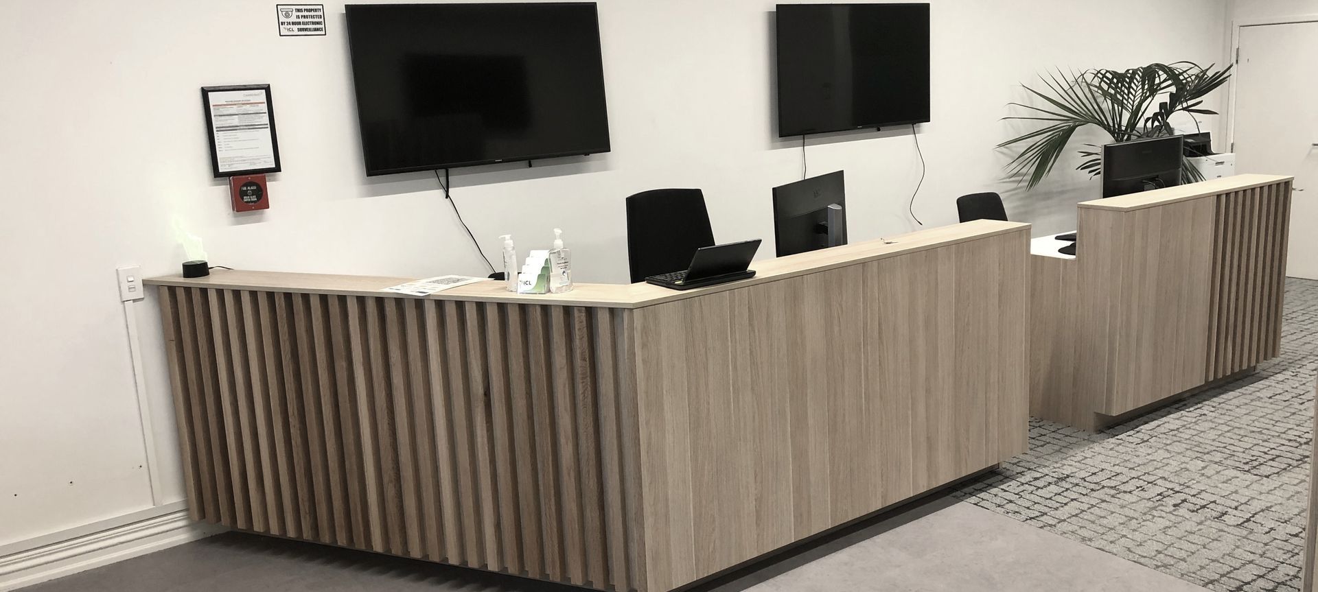 shop fitting/office furniture banner