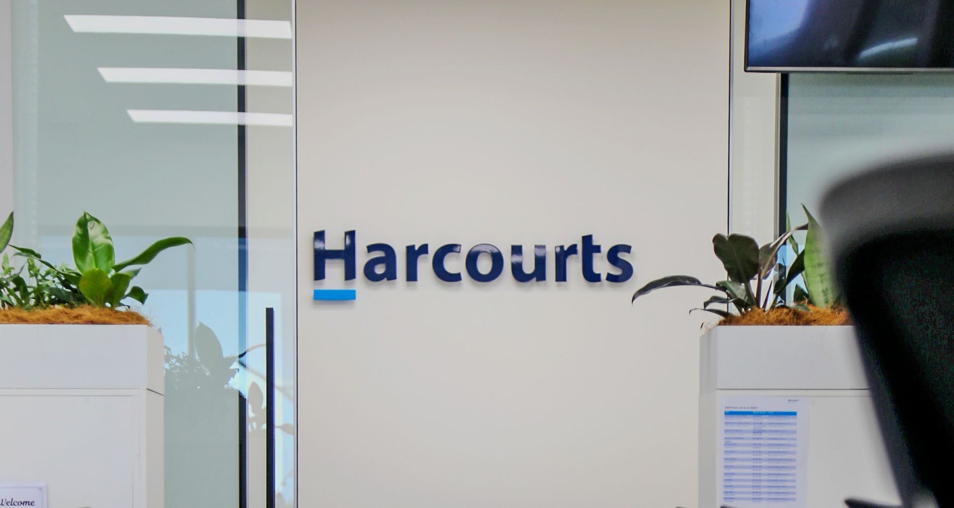 Harcourts Office Interiors banner