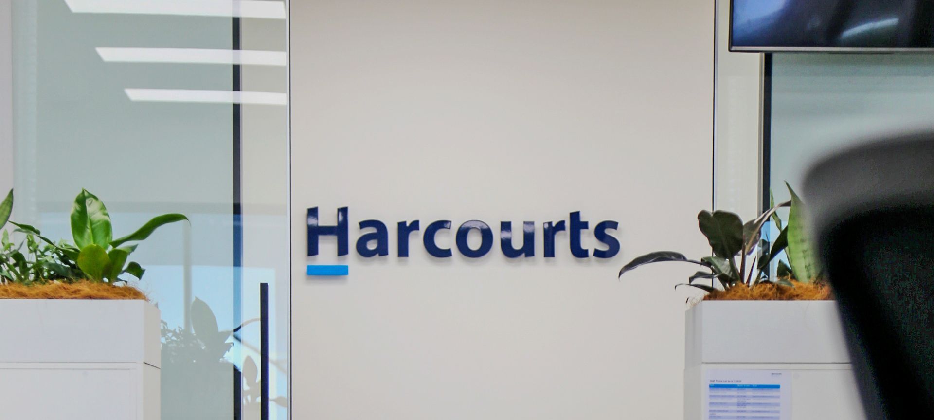 Harcourts Office Interiors banner