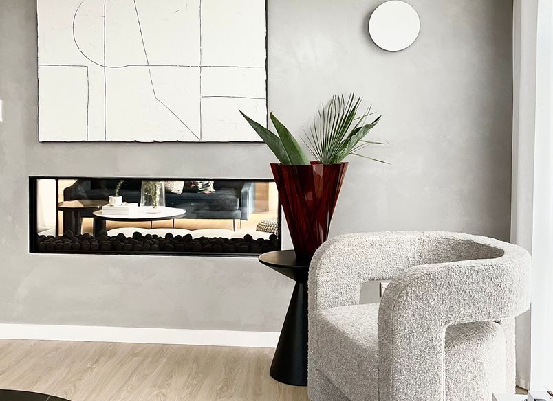 Fireplace, Pietra Levigata