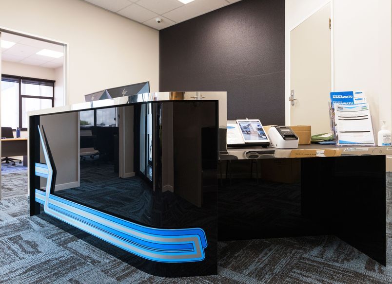 Booths Transport - Reception and Board Room Fitout